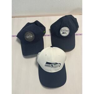 seattle Seahawks Adjustable Hat NFL Football Baseball Cap 3 for $25